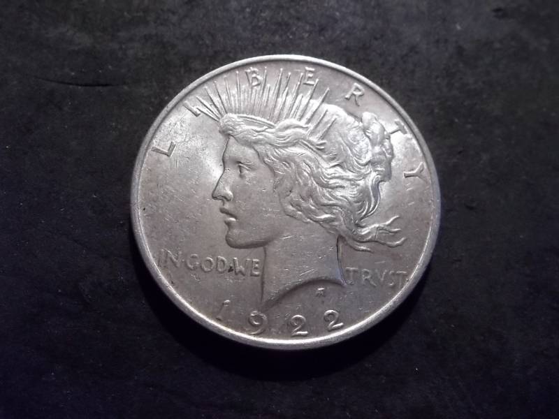 1922  Silver Peace Dollar