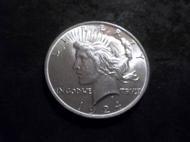 1924 Peace Silver Dollar