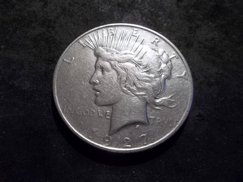 1927 S Peace Silver Dollar