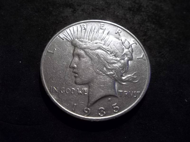 1935 S Peace Silver Dollar