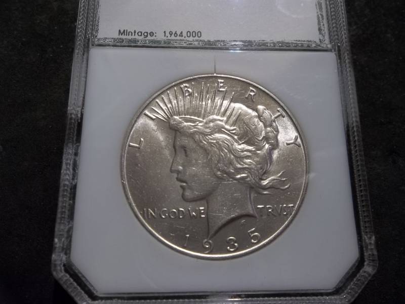1935 S Peace Silver Dollar