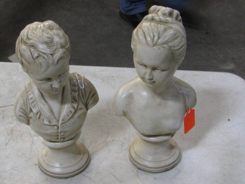 lot 4 image: Victorian Busts