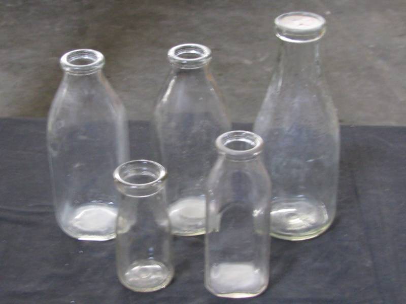 lot 17 image: Milk Bottles