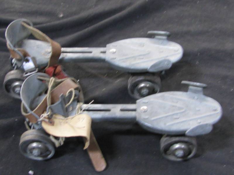 lot 37 image: Vintage Roller Skates