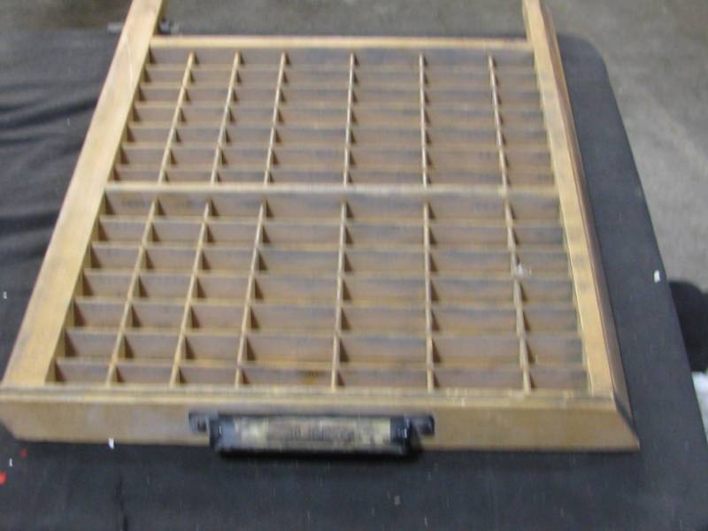 lot 39 image: Printers Drawer