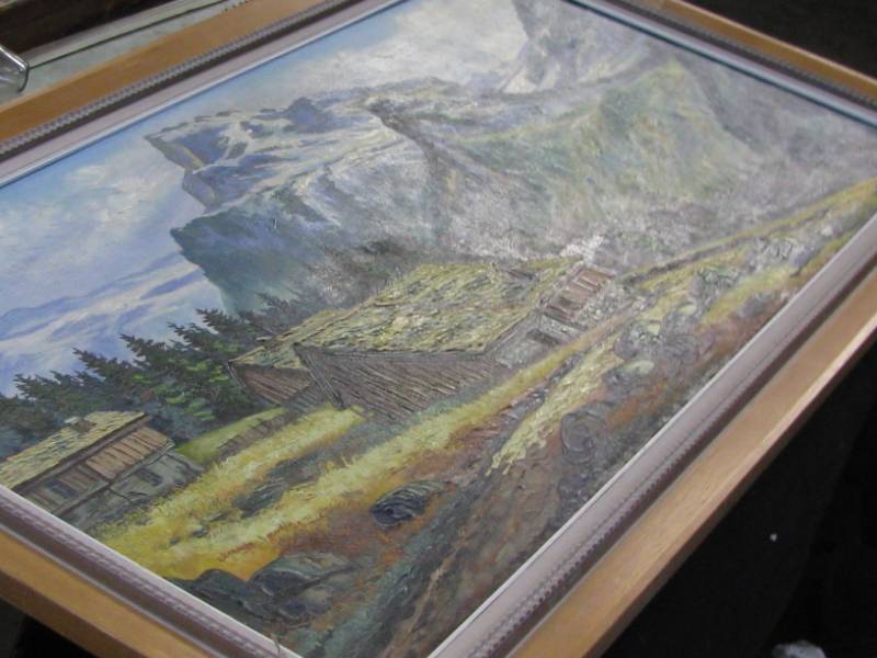lot 47 image: Jean Georges Oil Painting