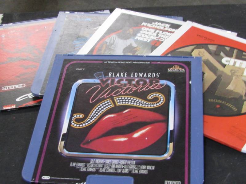 lot 119 image: Selectavision Video Disc Movies