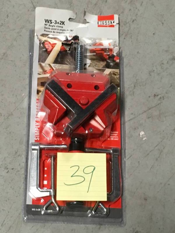 lot 39 image: BESSEY 90-Degree Angle Clamp in very good condition