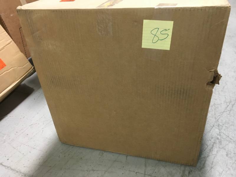 lot 85 image: IRIS 74-Qt. Weathertight Storage Box in Clear (4-Pack) not used