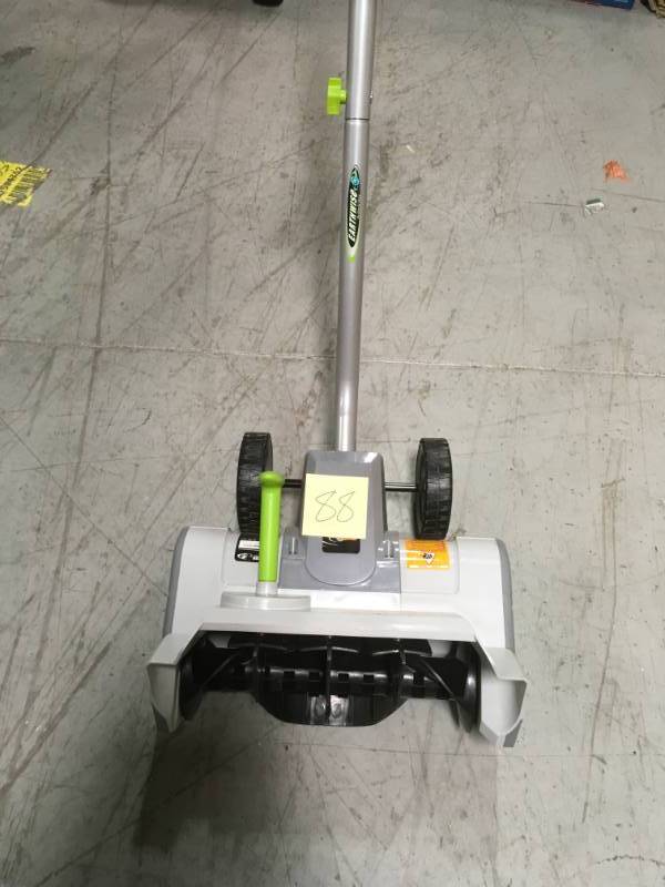 lot 88 image: Earthwise 16 in. 12 Amp Corded Electric Snow Shovel in very good condition