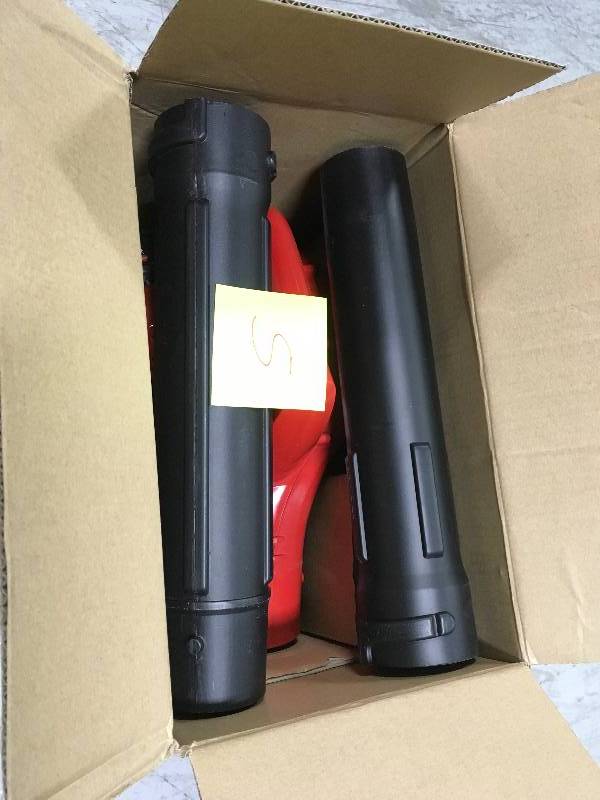 lot 5 image: Homelite 150 MPH 400 CFM 2-Cycle Handheld Gas Leaf Blower in very good condition