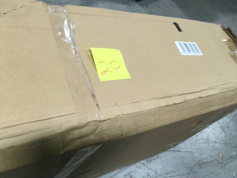 lot 20 image: Home Decorators Collection Amelia 47.5 in. x 23.5 in. 2-Drawer Coffee Table in White in very good condition