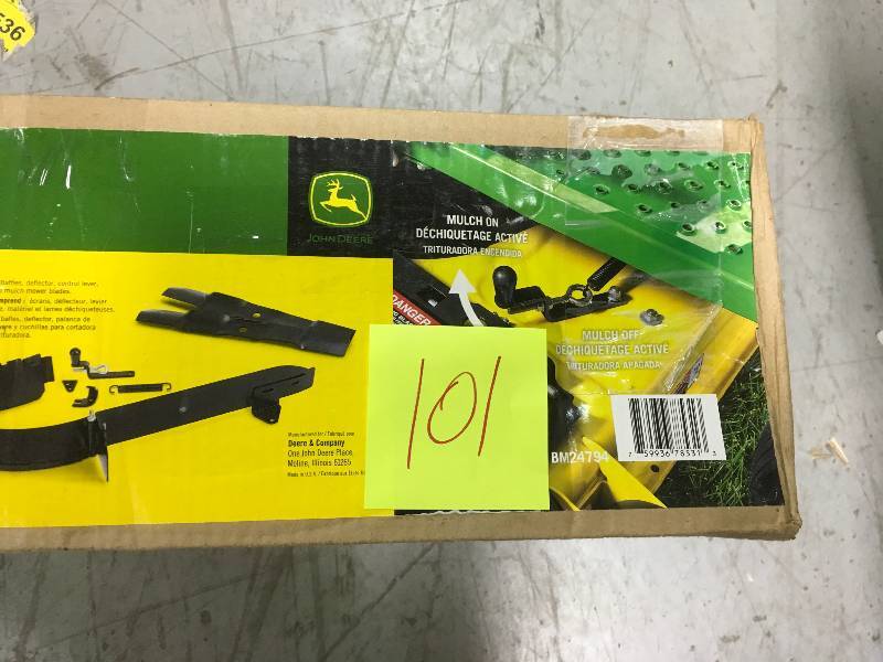 lot 101 image: John Deere ZTrak 42 in. Mulch Control Kit not used