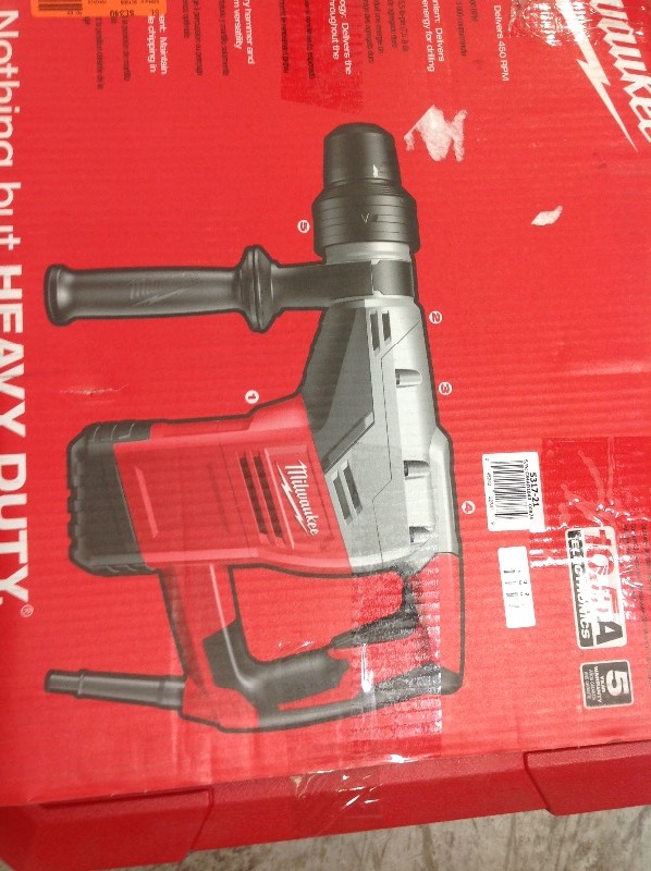 lot 115 image: Milwaukee 1-916 in. SDS-Max Rotary Hammer in good conditions