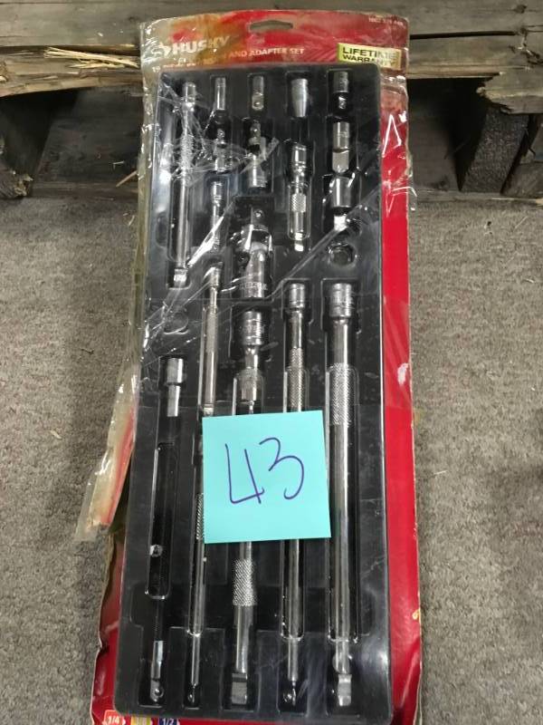 lot 43 image: Husky Accessory Set (19-Piece) in very  good condition