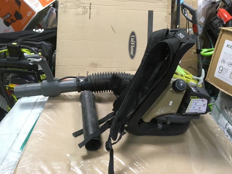 lot 66 image: Ryobi 2 Cycle Gas Blower US 476-219 USED in good condition