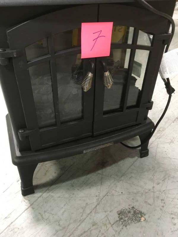 lot 7 image: Hampton Bay Legion 1,000 sq. ft. Panoramic Infrared Electric Stove USED in good working condition