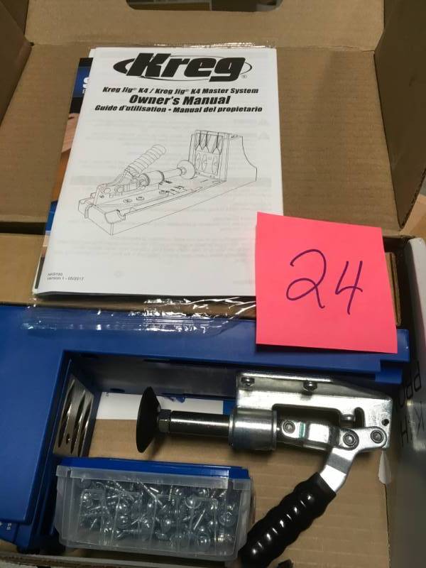 lot 24 image: Kreg K4 Pocket-Hole System