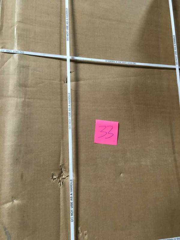 lot 33 image: Husky Overhead Ceiling Mount Storage Rack not used