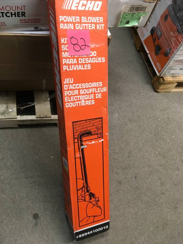 lot 82 image: ECHO Standard Rain Gutter Cleaning Kit for Leaf Blowers in good working condition