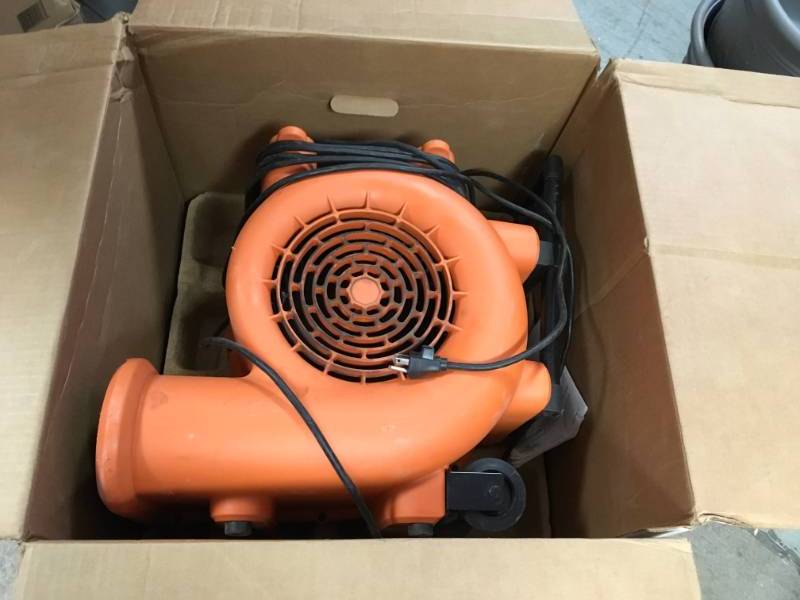 lot 84 image: RIDGID 1625 CFM Air Mover in good working condition