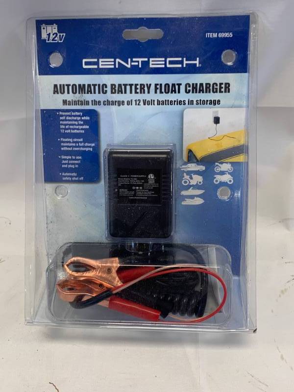 lot 4 image: Battery Float Trickle Charger