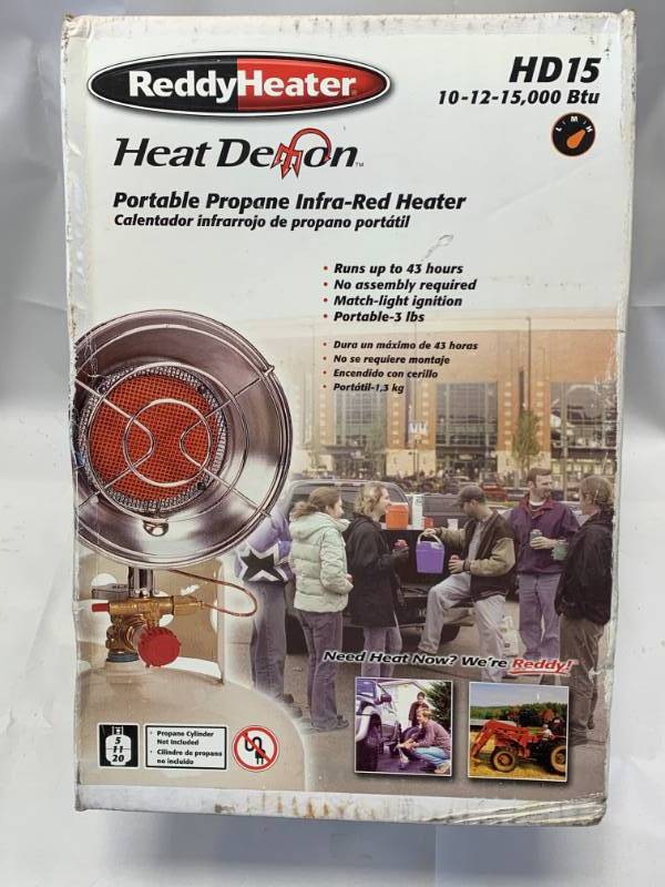 lot 8 image: Brand New Reddy Heater Propane Infrared Heat