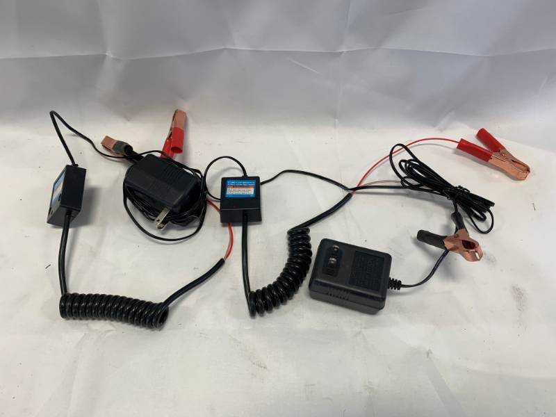 lot 43 image: Lot of 2 Centech Battery Float Chargers