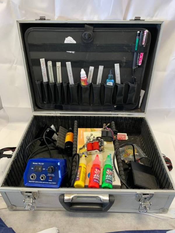 lot 57 image: Tattoo Kit with Ink