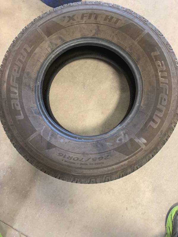 lot 66 image: 26570R16 Tire with Good Tread
