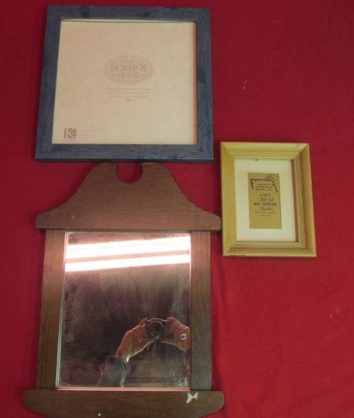 mirror, picture frames