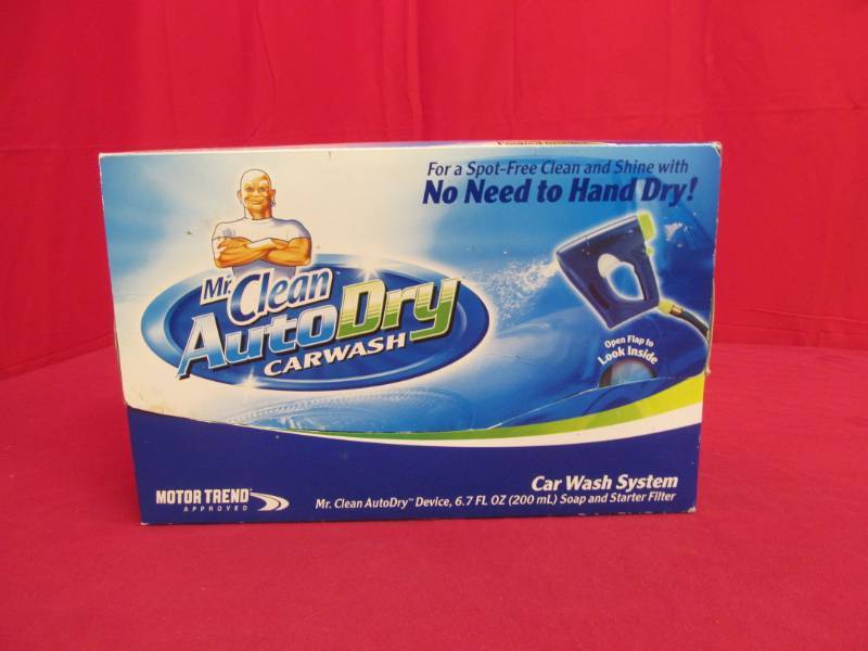 MR Clean auto dry car wash system