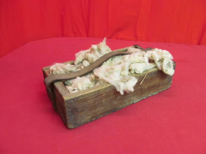primitive wood box