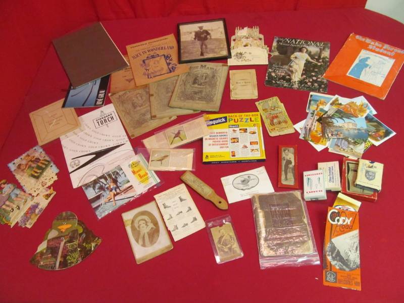 vintage advertising items