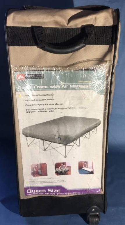 lot 23 image: Queen Sized Camping Cot