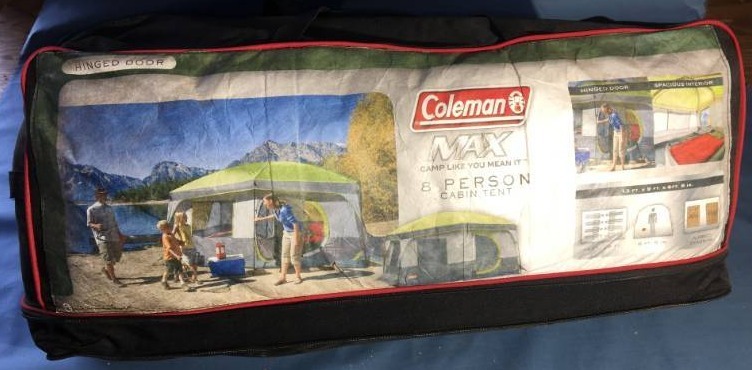 lot 26 image: Coleman 8 Person Tent