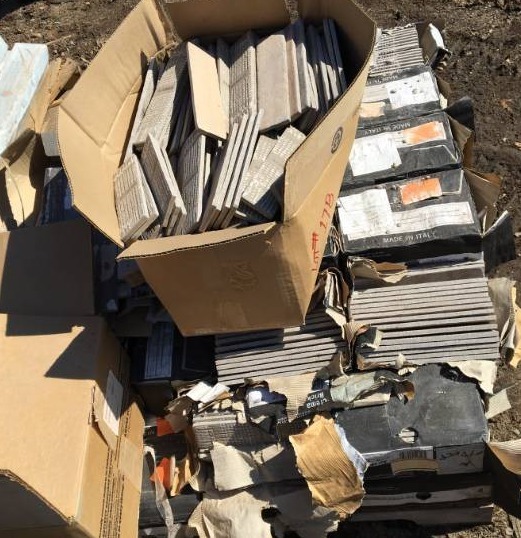 lot 178 image: Pallet of Assorted Tiles
