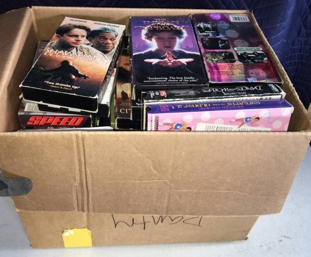 lot 190 image: VHS Tapes