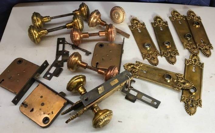 lot 226 image: Vintage Door Hardware