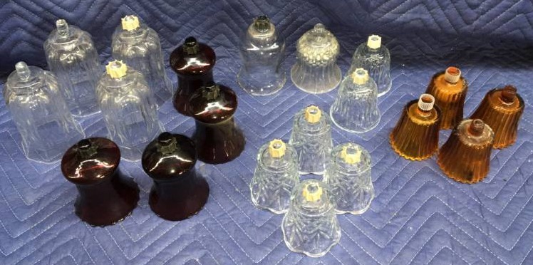 lot 287 image: Candle Stick Shades