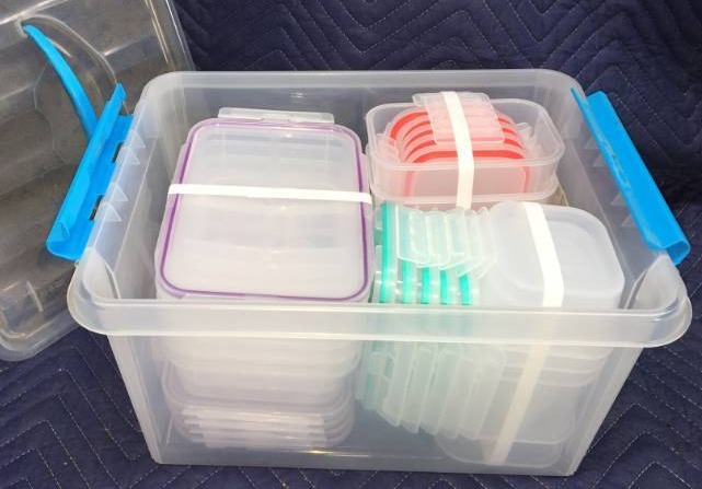 lot 307 image: Plastic Food Containers