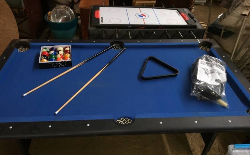 lot 308 image: Pool Table and Foosball