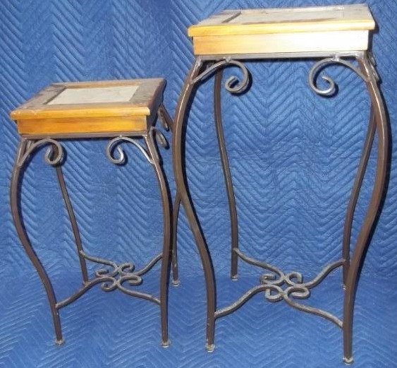 lot 350 image: Decorative Plant Stands
