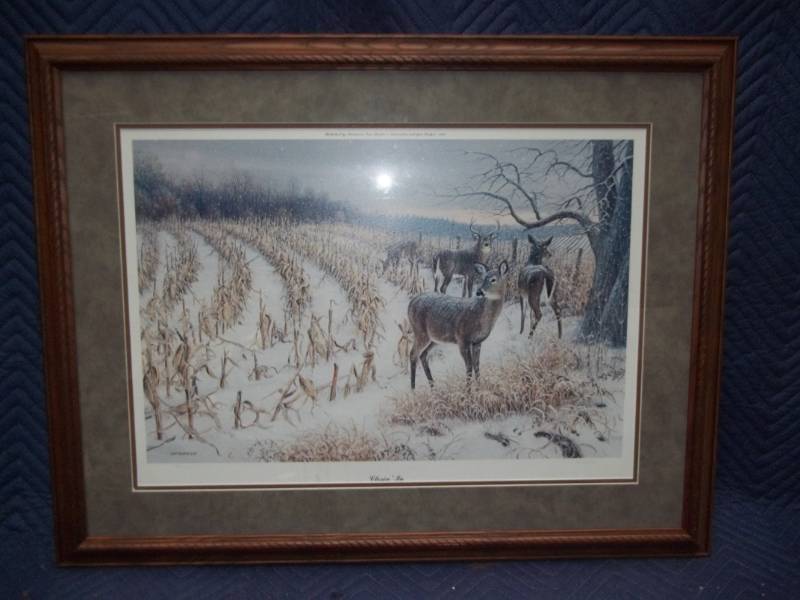 lot 381 image: Framed Art Print