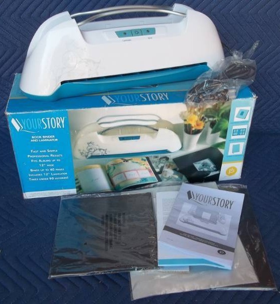lot 470 image: Book BinderLaminator