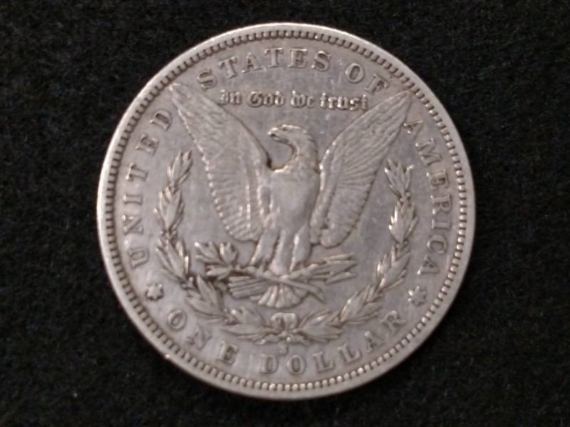 lot 7 image: 1885 S Morgan Silver Dollar...
