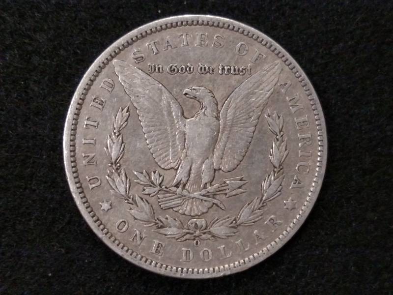 lot 10 image: 1899 O Morgan Silver Dollar...