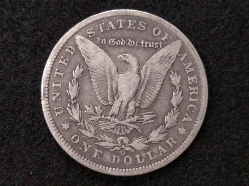 lot 12 image: 1900 O Morgan Silver Dollar...