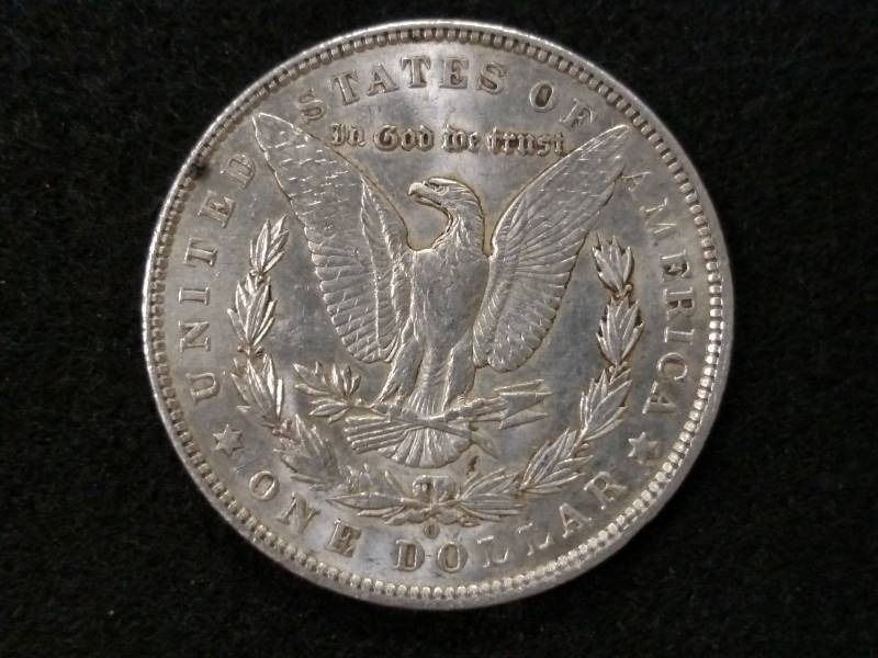 lot 14 image: 1904 O Morgan Silver Dollar...