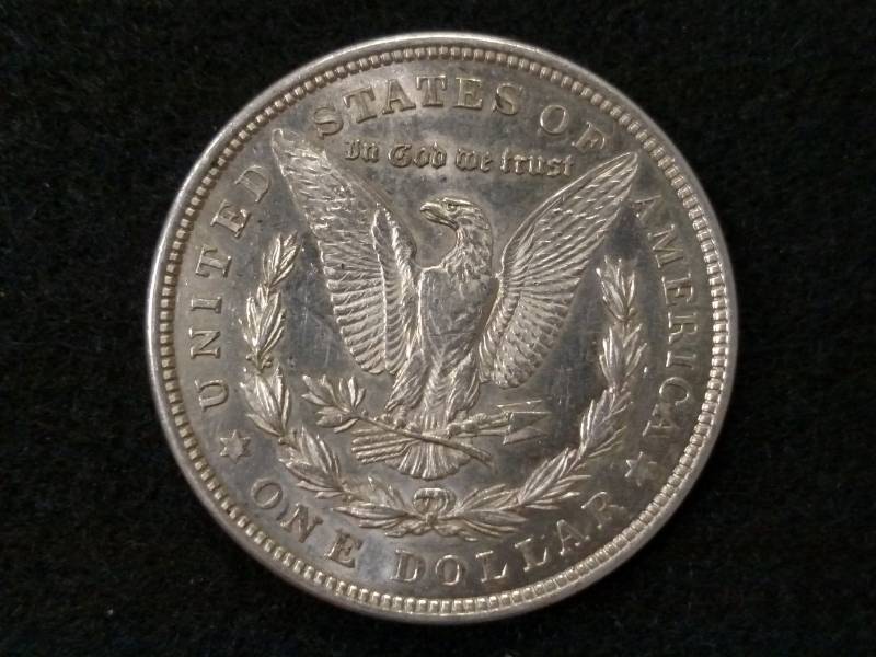 lot 19 image: 1921 Morgan Silver Dollar...